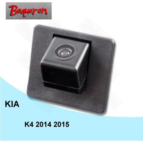 BOQUERON for KIA K4 2014 2015 Reserved hole Waterproof HD CCD Car Camera Reversing Reverse rear view camera