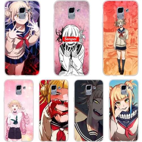 Anime Himiko Toga Boku No Hero Academia Phone case For Samsung Galaxy J6 J4 J8 Plus J7 2018 J3 J5 J7 Prime Pro 2017 2016 Covers