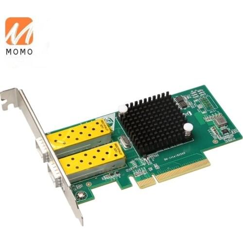 Chip 82599 2 SFP Port PCI Express 8X 10G network Lan card Adapter Converter TXA037