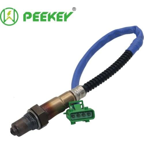 PEEKEY Oxygen Sensor 0258006028 For Geely Emgrand Citroen Fiat Peugeot 4 wire