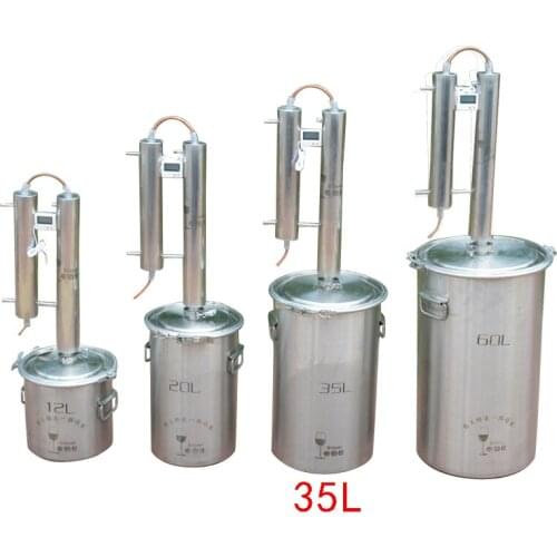 35L Home Small Brewer Distiller Distilled Brandy White Liquor Machine Brewing Equipment