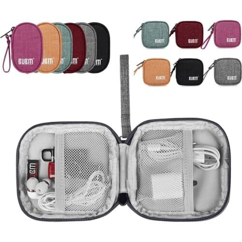Mini Travel Storage Bag Cosmetic Makeup Zipper Pouch Digital USB Gadget Organizer Cable Storage Bag Case Supplies