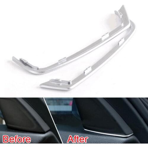 Front Door Audio Speaker Stereo Decal Cover Trim Strip Decoration For 2008-2013 BMW 5 Series F10 Car Styling Auto Accessories