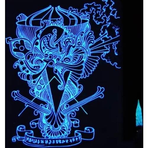 Invisible Ink , for Fountain Pen, Dip Pen , Only Can Be Visible Under Uv Light