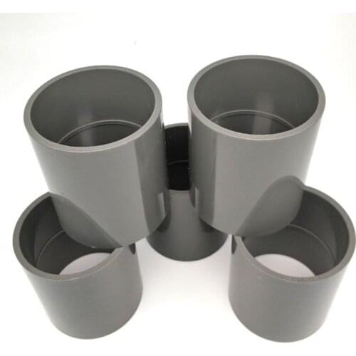 UPVC casing Hose Straight Connector for Garden Irrigation Watering Aquarium Pipe/Tube Parts butt junction 1Pcs