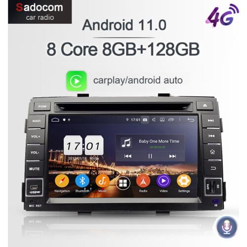 PX6 DSP 2 din TDA7851 HD Android 10.0 8Core 4GB RAM Car DVD Player For kia SORENTO 2011 2012 car radio 5.0 GPS Glonass autoradio
