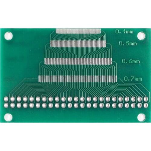 0.4mm 1.0mm pitch FPC connector to DIP Max 46pin PCB test board