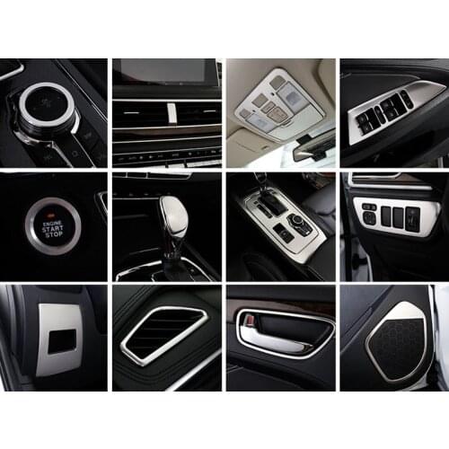 Silver item for dongfeng DFSK 580 Interior decoration Gear box Instrument outlet decorate frame
