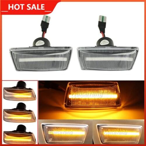 LED Dynamic Side Marker Turn Signal Lamp Light For Cadillac BLS CTS Daewoo Lacetti Holden Cruze CDX Chevrolet Opel Adam
