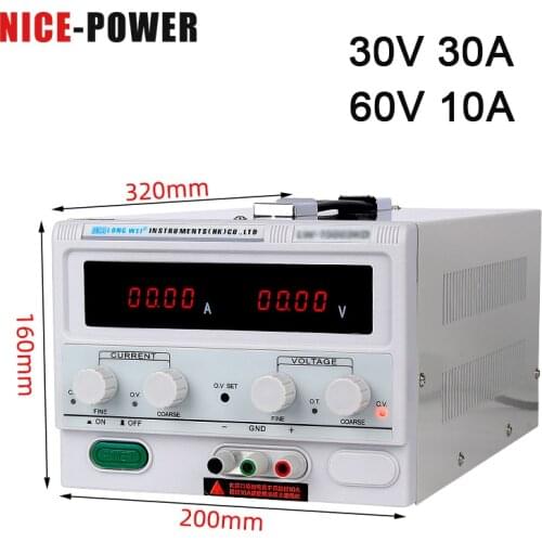 Longwei High-precision Programmable Voltage Regulated Lab 30V 10A Power Supply Adjustable Voltage And Current Regulator
