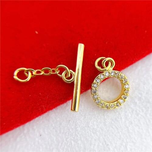 100pcs/Lot High Quality 14K Gold Filled Clasps Hooks for Bracelet Necklace Connectors DIY Jewelry Making Supplies Free Shipping