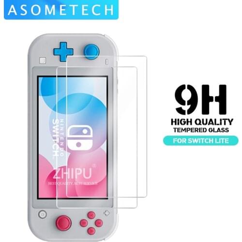 2PCS Screen Protectors For Nintend Switch Lite 0.3mm 9H Tempered Glass For Nintendo Switch Mini Console NS Nintendos Accessories