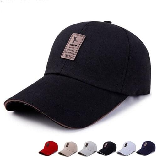 2020 Black Cap Solid Color Baseball Cap Snapback Caps Casquette Hats Fitted Casual Gorras Hip Hop Dad Hats For Men Women Unisex