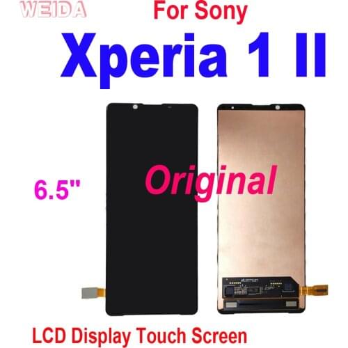 6.5" Original LCD For Sony Xperia 1 II LCD Display Touch Screen Digitizer Assembly For Sony 1 II XQ-AT51 XQ-AT42 LCD Replacement