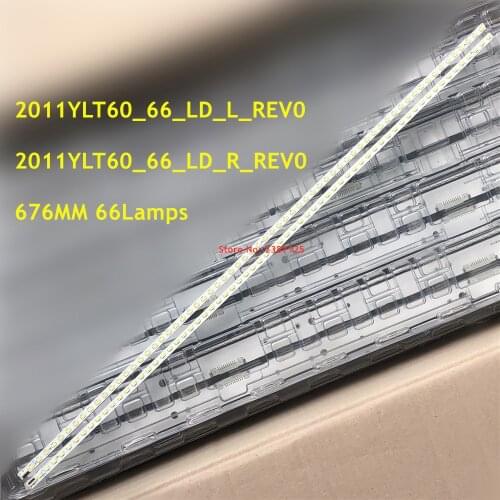 676MM LED Backlight Stringp 66Lamps SLED_2011YLT60_66LD_L/R 61.P4603G001 61.P4602G001 For KDL-60NX720