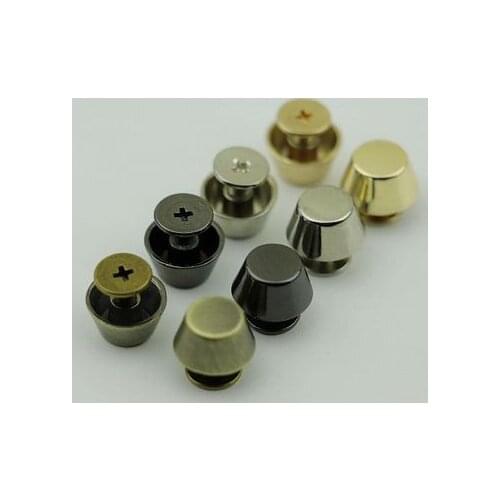 Accessories For Handbags Alloy Metal Feet Rivets Studs Pierced Hardware Accessories DIY Crafts Decor Nail Buckles
