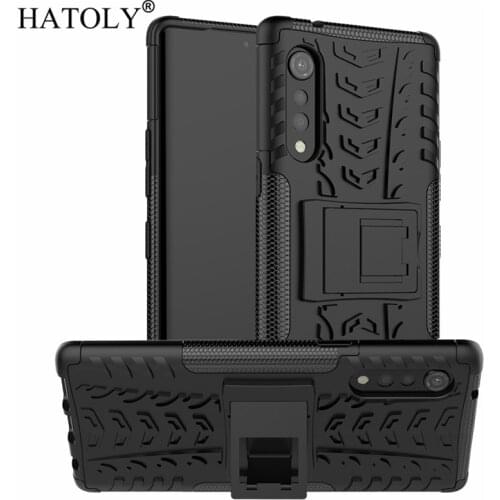 Wolfsay Case for LG Velvet Cover Soft Rubber & Hard PC Case For LG G9 Velvet Case Phone Holder Business fundas for LG Velvet 5G