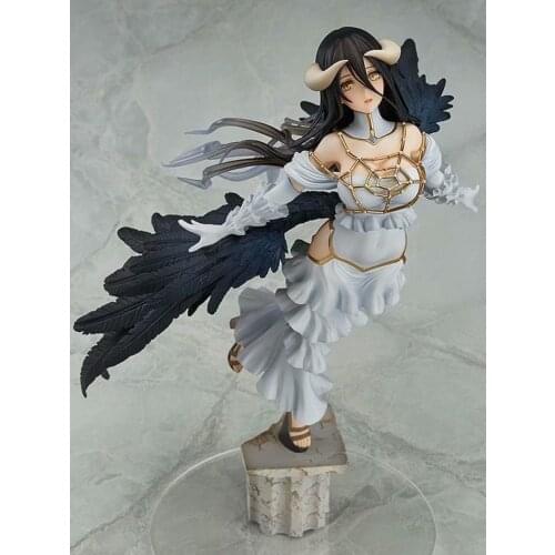 Albedo Figure YGGDRASIL Ainz Ooal Gown Doll Toy 29cm PVC Action Figure