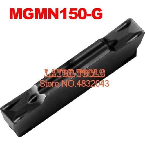10PCS MGMN150 -G carbide turning insert ,Factory outlets,cutting insert,cnc,machine for Grooving Holder MGEHR & MGIVR &MGEVR