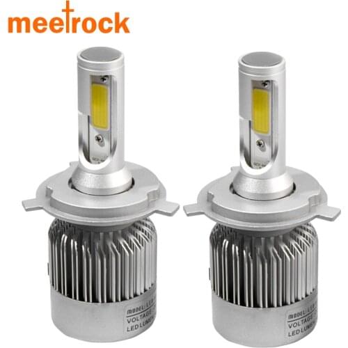 Meetrock car headlight H7 LED H4 H8/H9/H11 HB3/9005 HB4/9006 9007 h3 H1 880 bulb auto front fog bulb automobile headlamp