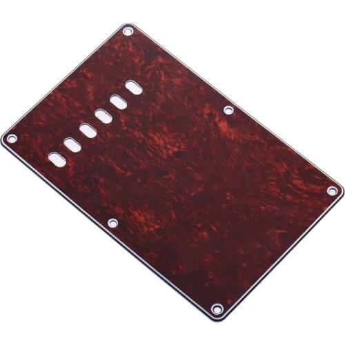 Pickguard Back Plate Tremolo Cavity Cover Vintage Style Backplate for Stratocaster Strat ST Modern Style Electric Guitar 4Ply Guitar Accessory