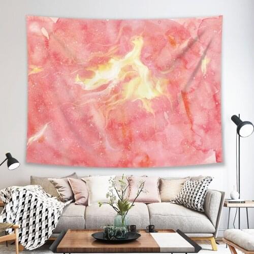 Wall decor tapestry pink Symphony Shadows decor for room 2020 Tapestry wall fabric psychedelic Teen room decoration wallcovering