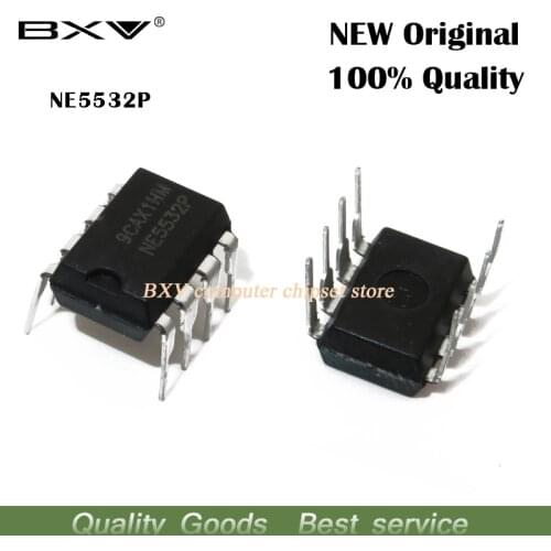 10PCS NE5532P DIP8 NE5532 DIP 5532P DIP-8 new original IC