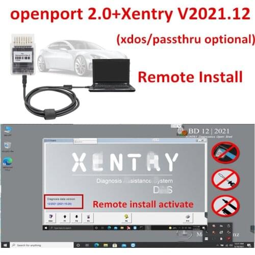Tactrix Openport 2.0 ECU FLASH OBD 2 OBD2 Open Port 2.0 Chip Tuning Auto Scanner Tool For Benz Cars with Newest Xentry 2021.06