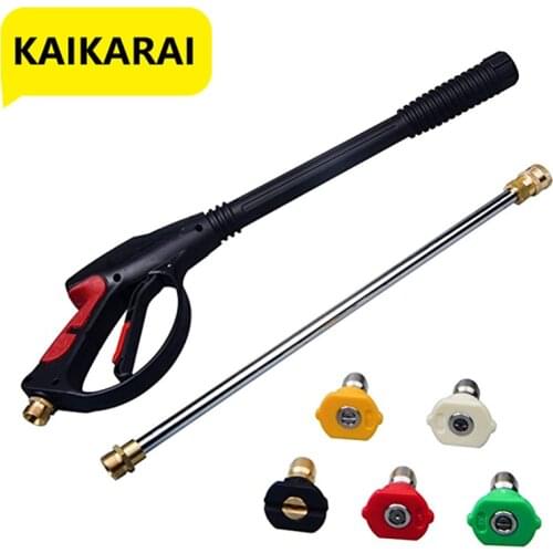 4000PSI High-Pressure Car Washer Foam Gun With 42-inch Powerful Spray Gun With Quick-Connect Nozzles in 5 Colors