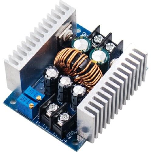 300W 20A DC-DC Buck Converter Step Down Module Constant Current LED Driver Power Step Down Voltage Module Electrolytic Capacitor