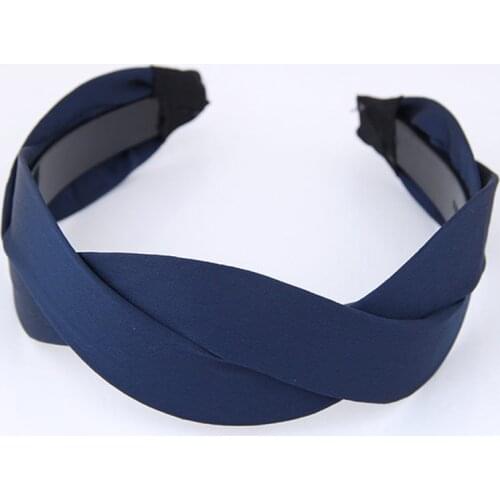 Serpentine Winding Cross Headband Vintage Hairbands Bezel Turban Women Girls Hair Accessories Hair Hoop Headwear Fashion