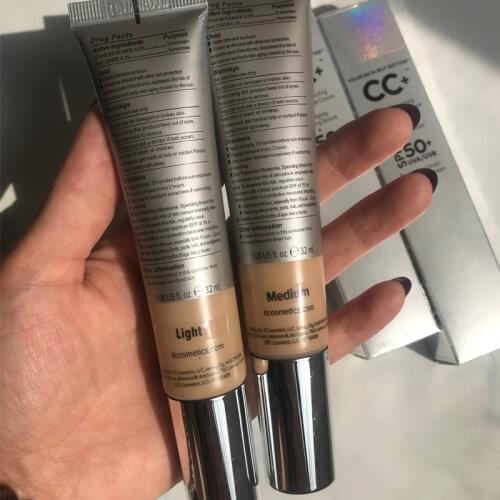 Drop ship It Cosmetics it your skin but better CC+ color correcting full coverage cream anti aging hydrating serum