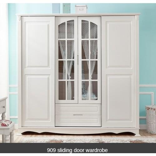 Garden door wardrobe bedroom household children simple sliding door sliding door wardrobe cloakroom