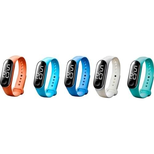 Waterproof Children Watches LED Digital Wrist Watch Kids Outdoor Sports Simple Watch for Boys Girls Electronic Date