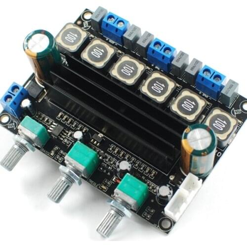 WM-034GT TPA3116 DC10-25V High Power Digital 2.1 Channel Subwoofer Amplifier Board