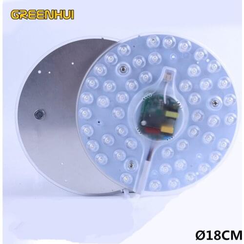 12W 24W Sound control,Radar sensor,Remote control LED Ceiling panel Lights Board Replacement LED Disc Plate Lights CFL lamp