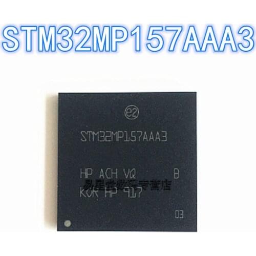1PCS 100% new original authentic STM32MP157AAA3 BGA-448 32MP157AAA3 BGA448 32-bit dual-core microprocessor chip