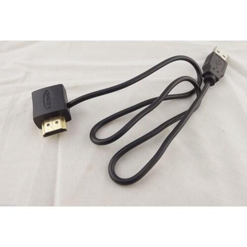 1pc HDMI Male To Female A/V Adapter + USB 2.0 Power Supply Charger Connector Cable 50cm