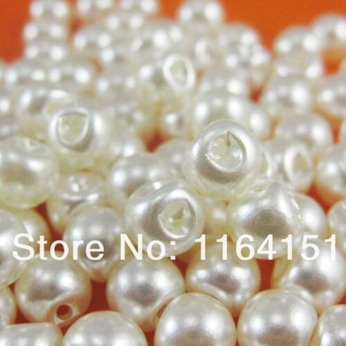 100pcs Mother of Pearl Buttons 6mm Round Buttons for Craft Buttons Bulk Scrapbooking Products DIY Accessories sk0220