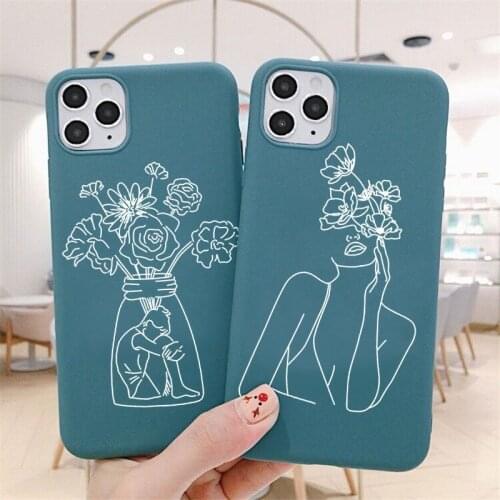 Funny Art Line Hands Case For Xiaomi Redmi Note 8T 8 9 Pro 6 7 5 Plus Mi Poco X3 NFC A1 A2 A3 8 9 SE 10 Lite 9T CC9 CC9e Cover