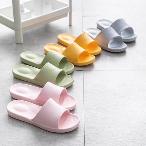 Home slippers women Xia EVA home indoor home bathroom bath non-slip massage sandals mens shoes slippers