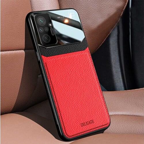Hybrid Case For Xiaomi Redmi Note 8 9 10 Pro Max Cover Exquisite Protector For Redmi Note 7 8T Case PU Leather & Acrylic Fundas