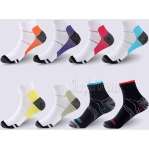 Foot Compression Socks for Plantar Fasciitis Heel Spurs Arch Pain Comfortable Men Socks Venous Ankle Sock 500pair