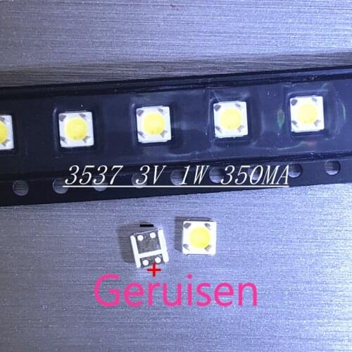 LUMENS LED Backlight 1W 3V 3535 3537 Cool white LCD Backlight for TV For SAMSUNG LED LCD Backlight TV Application 4D