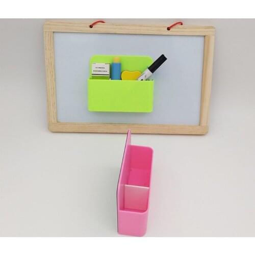Magnetic Whiteboard Markers Pencil Pen Holder Organizer Storage Container Office