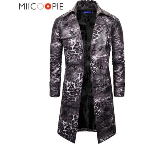 Мужские длинные тренчи MIICOOPIE China At AliExpress
