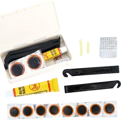 2019 New Bicycle Tire Repair Kits Portable MTB Mountain Bike Tire Repair Tools Set Chain Tool Patch Rubber Cycling Accessories