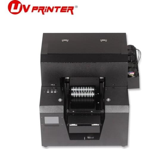 Small home infrared automatic adjustment platform UV inkjet printer for leather silicone acrylic flat cylindrical printing