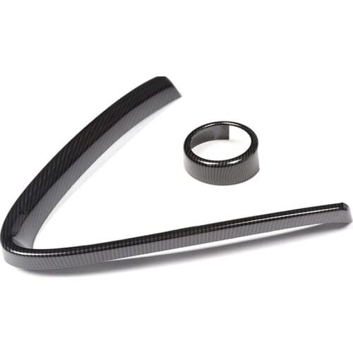 NEW-for Alfa Romeo Giulia 2017-2019 Car Front Bumper Air Grilles V Frame Decoration Trim Sticker Logo Cover Accessories