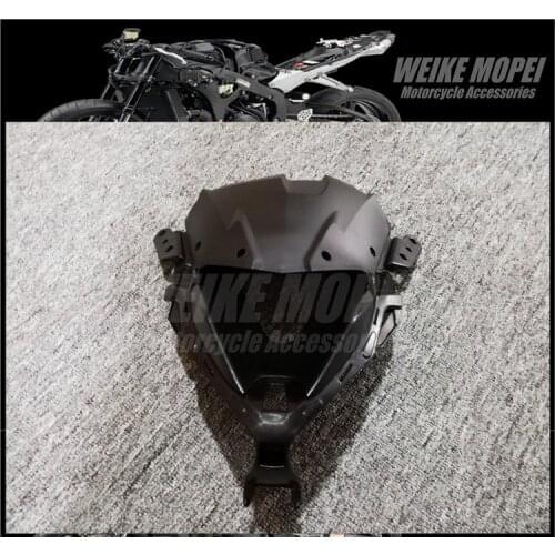 Front Upper Fairing Headlight Cowl Nose Panel Fit For Kawasaki Ninja ZX636 ZX6R ZX6RR 2019 2020